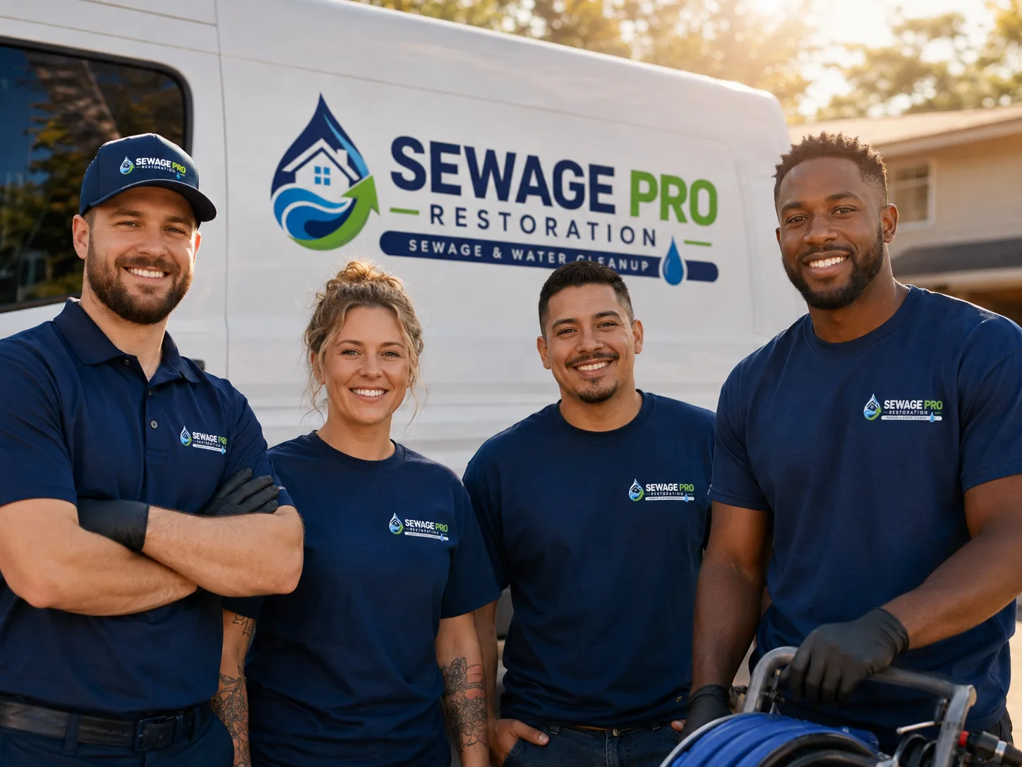 Sewage Cleanup Services company in Many, LA